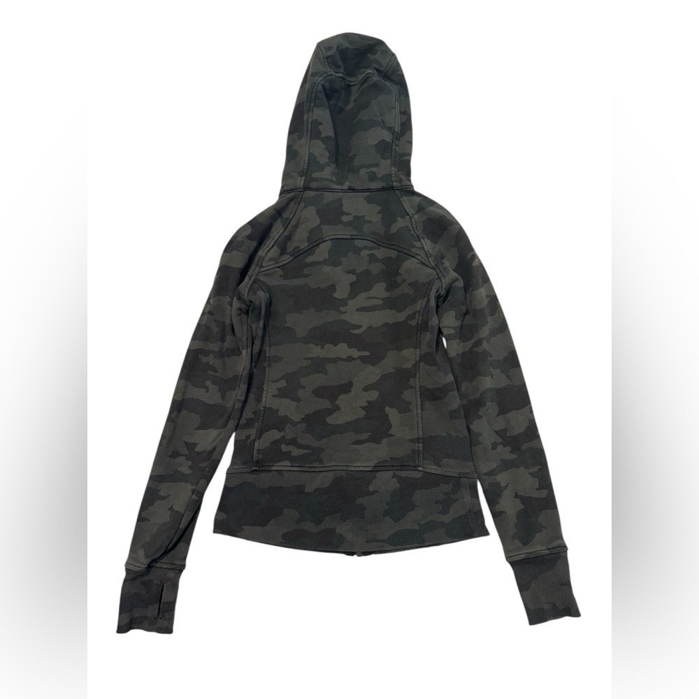 Lululemon Scuba Hoodie *Light Cotton Fleece in Heritage 365Camo Dark Olive Multi - Picture 8 of 8